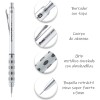 Lapicero Profesional Pentel Graphgear Plata Dibujo 0.5mm