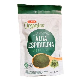 HEB Espirulina en Polvo 100g Alga para Té Infusiones y Smoothies                                                                                      