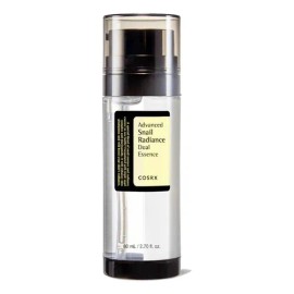 Cosrx Advanced Snail Radiance dual essence, mucina para piel cansada y envejecida                                                                     