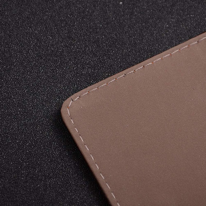 Blue Pu Leather Business Card Case Magnetic Name Card Holder