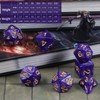 CiaraQ DND Polyhedral Dice Set with Dice Bag for Dungeons