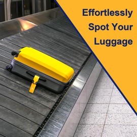 POMINEE 6 Pack Luggage Tags for Suitcases, Travel Tags for Baggage, Bag Handbag Tags with Name ID Card (Multicolor)