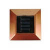 Solar Powered Post Cap Lights 4x4 inch, Set of 2,