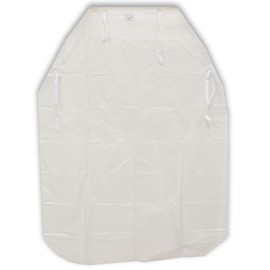 Hawk 48" Waterproof 10 Mil Pvc Clear Work Apron: RAIN-99060