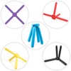 SourceTon 6 Juegos de triángulos de Silicona Plegable Antideslizante, diseño