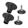 1 Pair Folding Bike Easywheel Aluminum Alloy Anodizing Folding Bicycle