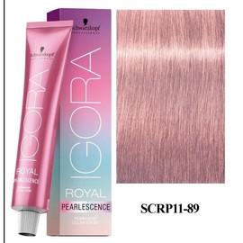 Schwarzkopf Igora Royal Pearlescence Permanent Hair Color Creme Dye P-11-89 Ultr