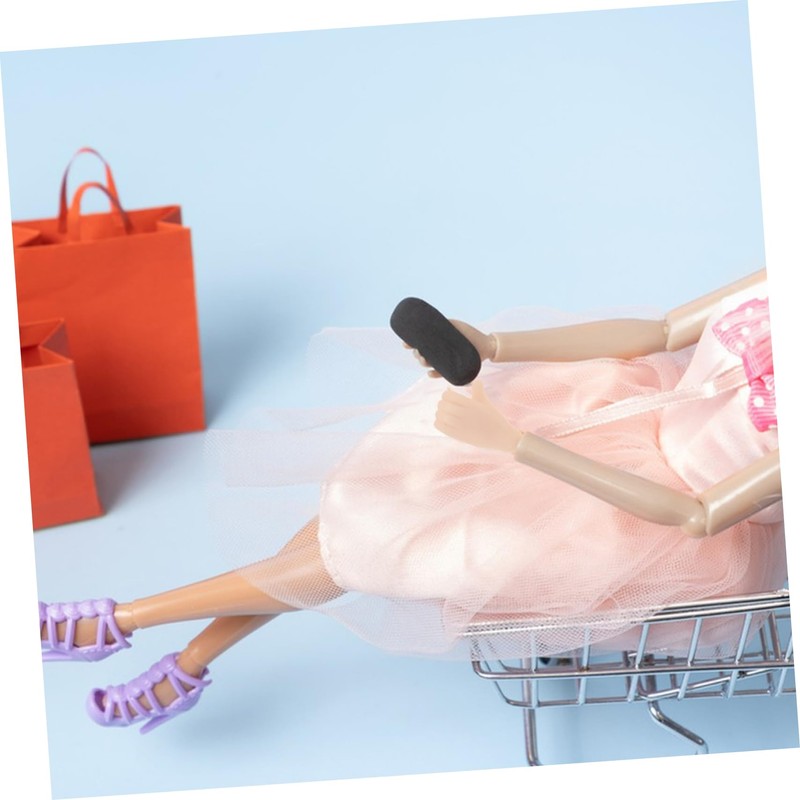 SUPVOX 5 Pairs Miniature Doll Hands Beige Interchangeable Parts for