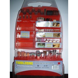 Toolzone 150pc Mini Drill Rotary Accessory Kit