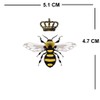 Set of 5 x Queen Bee Iron on Screen Print