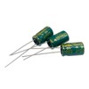 Cermant 10pcs 16V 680UF Capacitor 8x12mm(0.31x0.47in) High Frequency Aluminum Electrolytic