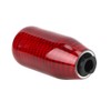 Universal Car Gear Shift Knob Head Aluminum Carbon Fiber Auto