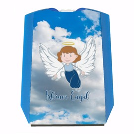Little Angel Parking Disc with Cloud Sky and Guardian Angel A Decorative Idea for Drivers Angel Ice Scraper Car
