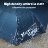 Exclusive Black Coating Outdoor Patio Umbrella, Adjustable Tilt Sun Shade