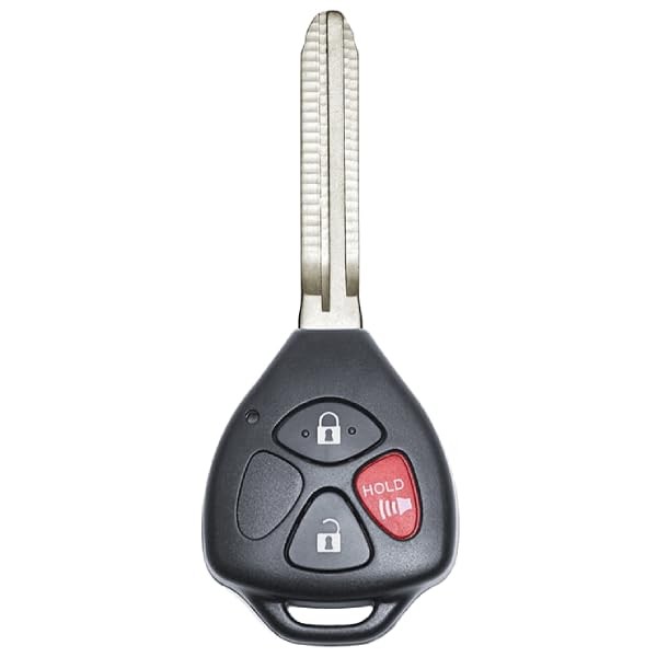 Replacement Keyless Remote Head Key Fob for Toyota Yaris 2007
