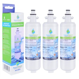 3 x AH-BEK Fridge Water Filter for Beko 4874960100, Howdens HJA6110, Lamona LAM6100, Blomberg KFD9952PXDUK, Grundig GSN9440XA Compatible