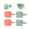 Totority 8pcs Portable Pacifier Storage Box Travel-Friendly Dummy Holders Dust