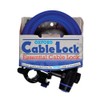 Oxford Cable Bike Lock, 12mm x 1.8m - Blue