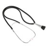 Fetal Stethoscope Monitoring Aluminum Alloy Soft Fetal Heart Stethoscope Black