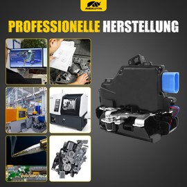 MIKKUPPA Door Lock Rear Right Suitable for Golf 5 Touran Jetta, 7L0839016 Lock Actuator with Central Locking