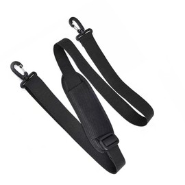 FamGift Nylon Shoulder Belt, Length 63.0 inches (160 cm), Shoulder Pad Included, Weight Reduction, Business Bag, Computer Bag, Wide, Simple, Shoulder Belt, Super Durable, Shoulder Strap, PC Bag,