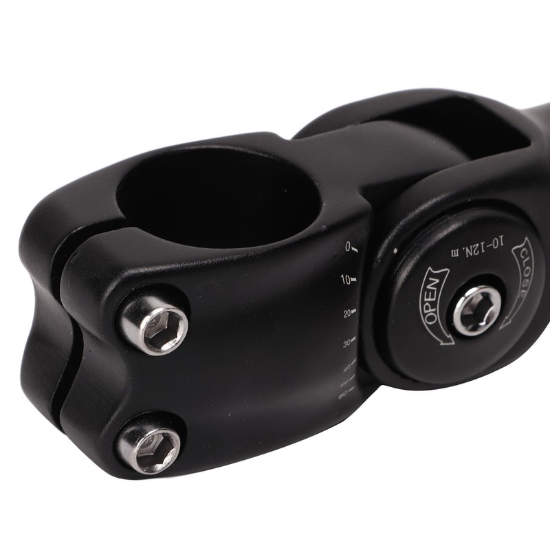Bicycle Stem Adjustable 60 Riser 130mm 25.4mm Handlebar Stem for