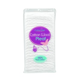Cotton Tree 100% Pure Cotton, Super Soft Cotton Wool Pleat, 80g