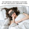 2 Pieces Leopard Print Eye Mask, Sleeping Aid, Satin Shading