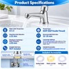 G1/2 BSPP Self-Closing Basin Faucet for 32–35mm Mounting Holes –
