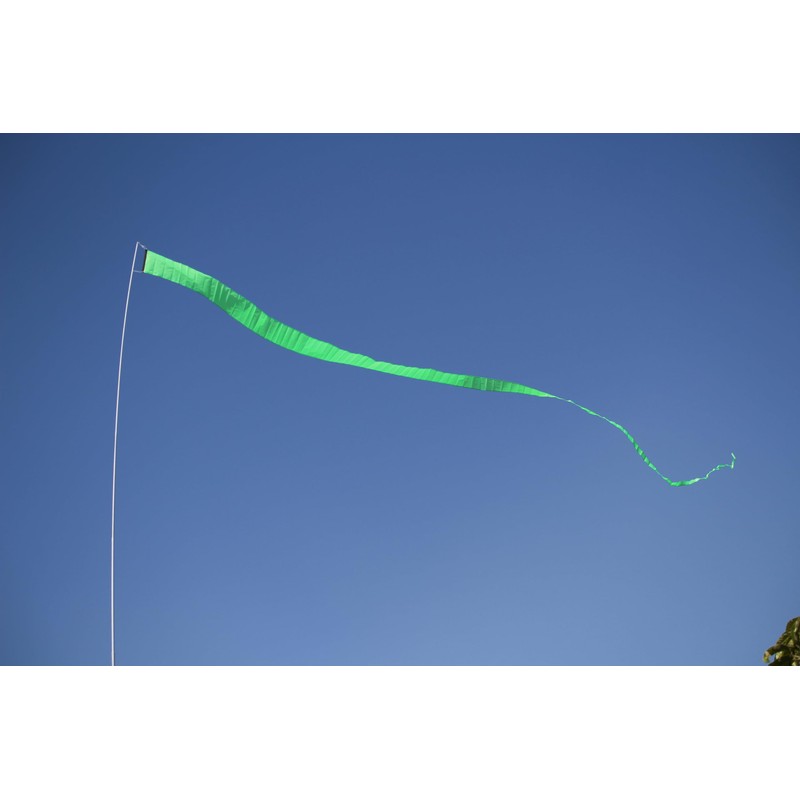 EEZ RV Products 25' Long (Green) Wind Streamer, Great for