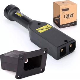 10L0L 36V PowerWise Charger Receptacle W/Handle Plug for EZGO 73345-G01 73063-G01