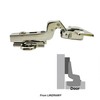 Hettich 110 Degree Inner Stop Standard Hinge Without Self-Closing Mechanism