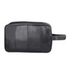 RAS Wallets Mens Large Genuine Leather Travel Overnight Wash Gym