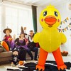 Goenb Inflatable Duck Costume for Kids, 3D Duckling Blow up