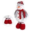 Retractable Standing Snowman Doll Toy Christmas Decoration for Birthday Festival
