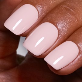 Ozzeal Gel Polish, 0.5 Fl Oz Neutral Pink Nail Gel Polish Spring Summer Art Starter Manicure Salon DIY Soak off UV LED Design