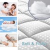 Queen Mattress Pad Quilted Fitted Mattress Protector Cooling Pillow Top