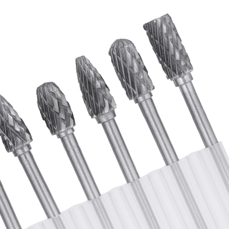 One Set 10 Tungsten Steel Carbide Burrs for Rotary Tool