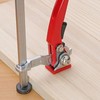Ratcheting Table Clamp 2.36-6.3in Stable Clamping with 0.53 X 0.26in
