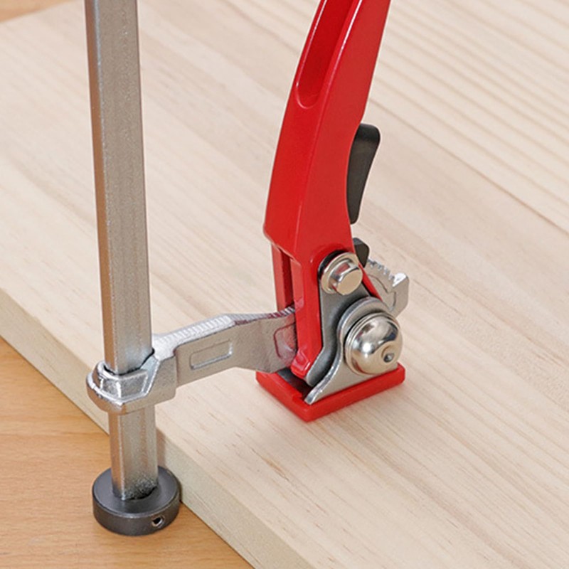 Ratcheting Table Clamp 2.36-6.3in Stable Clamping with 0.53 X 0.26in
