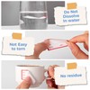 1200 Freezer Labels with Dispenser, 1" x 2", Removable, Red