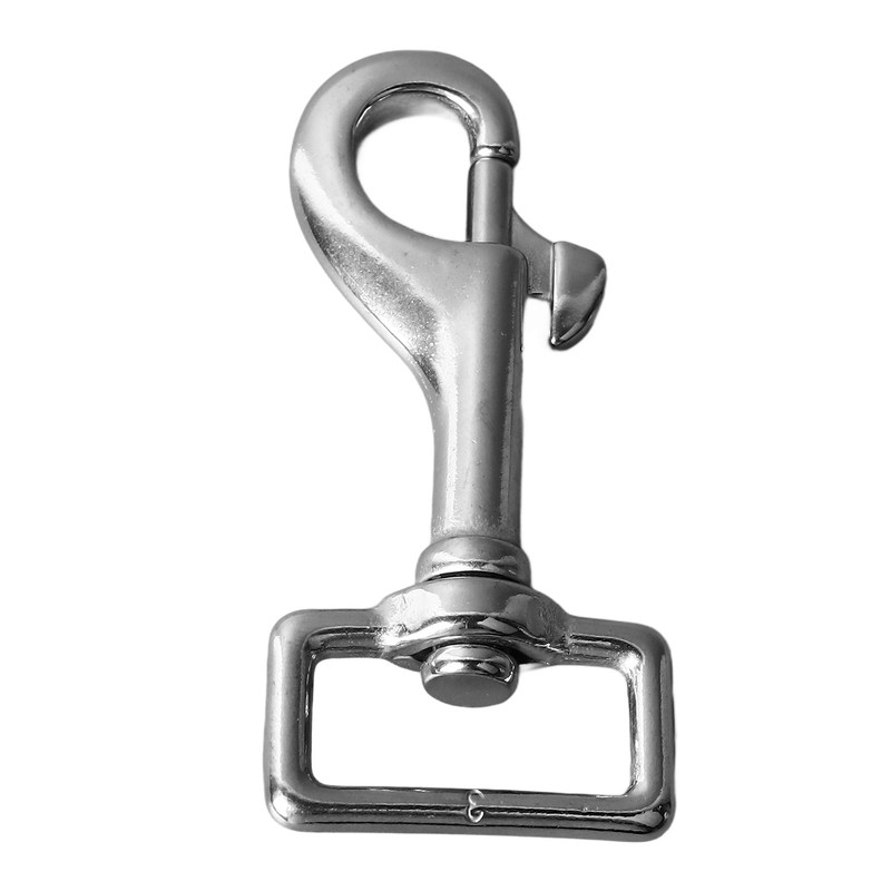 5PCS 27mm Square Tail Snap Hooks 360 Degree Rotating Hook