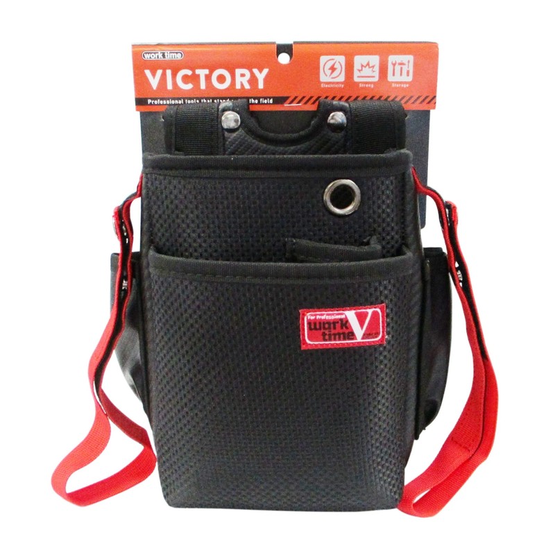 Kozuchi (Worktime) VICTORY Waist Bag, Inner Pocket, Includes Tape Hooker,