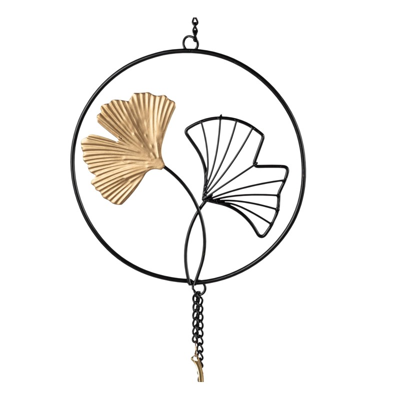 formano Decorative Window Hanger Garland Ginko 60 cm Metal Mobile