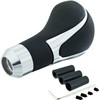 Lunsom Leather Gear Shift Knob R Shape Shift Knob Universal