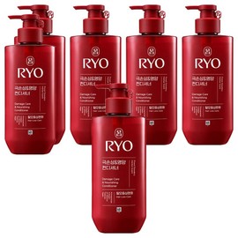 Ryeo Hambit Extreme Damage & Nutrition Conditioner Hair Loss Symptom Relief Floral Powderly Scent, 480ml, 6 Pieces / 려 함빛 극손상 & 영양 컨디셔너 탈모증상완화 플로럴 파우더리향, 480ml, 6개