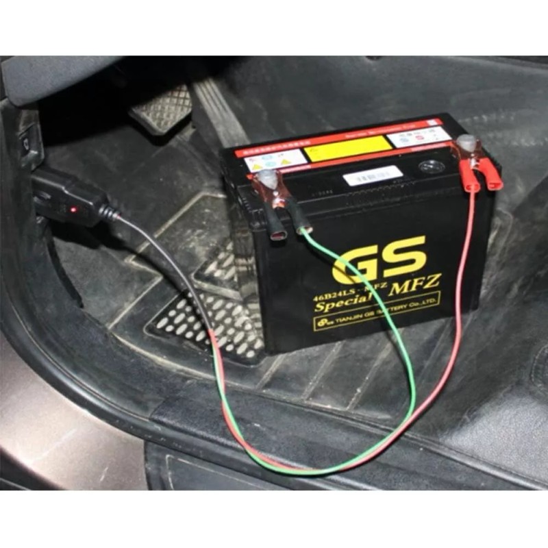 Vgate OBD2 Auto Ecu Memory Saver Battery Clip Obd2 Connector