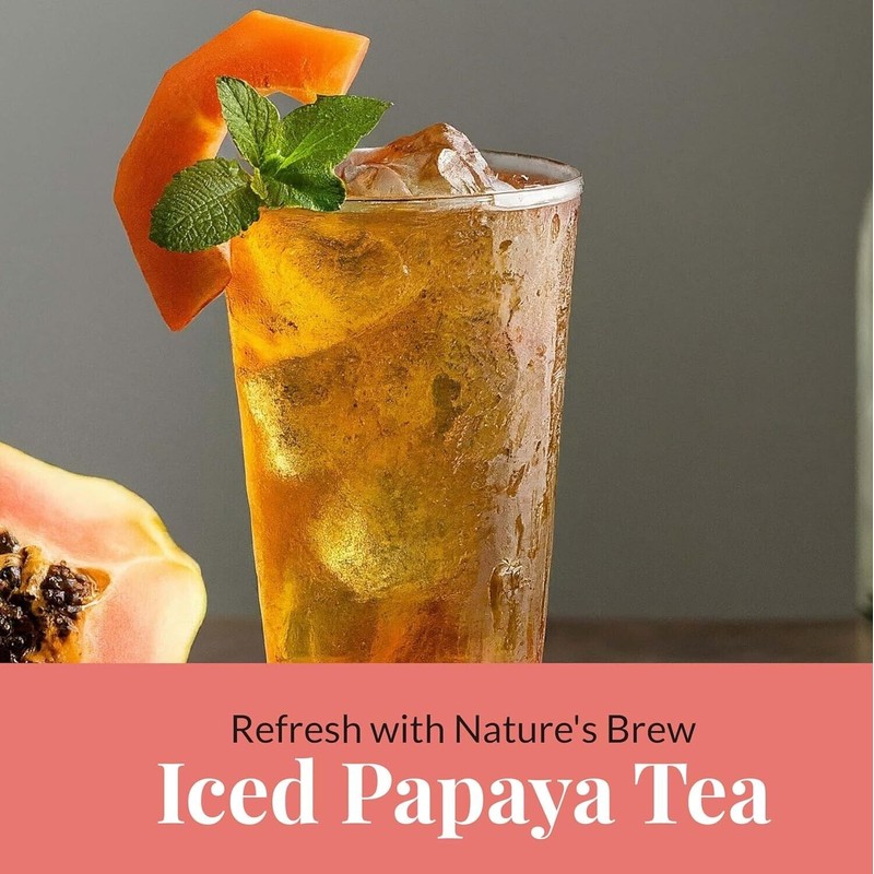 Papaya Organic Dried Papaya Leaves, Papaya Leaf Tea, Herbal Tea,