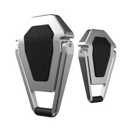 Owtec Compact Metal Stand Stick Stand for 9" to 21" Laptops, 1 Set (2 Pieces), Silver OWL-PCSTD02-SI