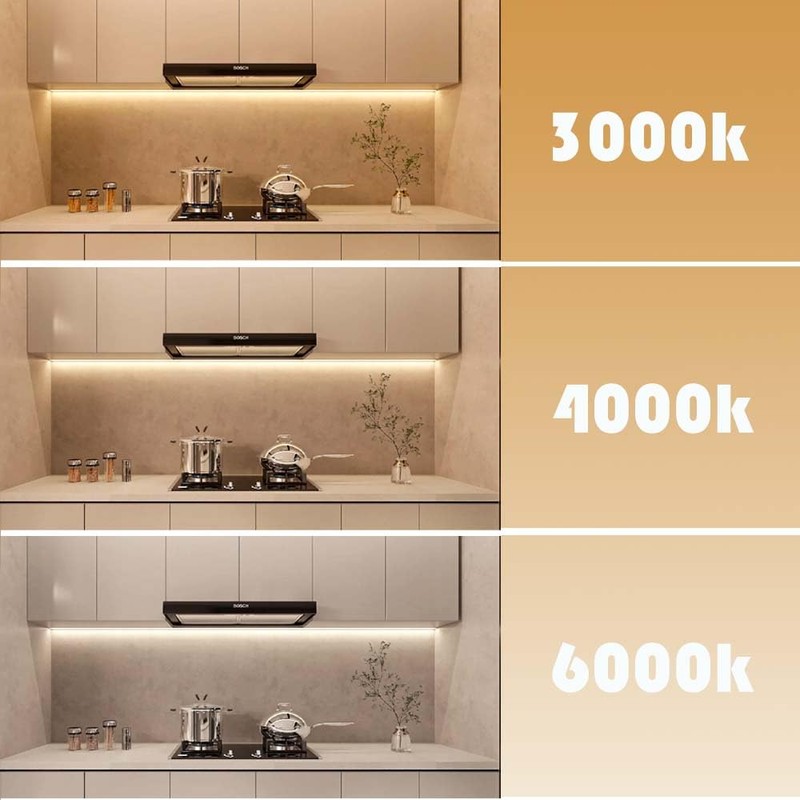 Yamlten 5 V COB LED Strip 3000 K Warm White